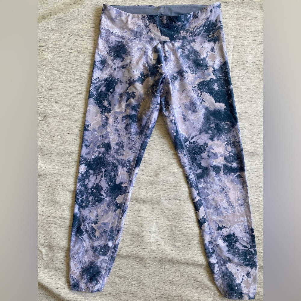 Calvin Klein Performance Cropped Women’s Leggings Gray blue